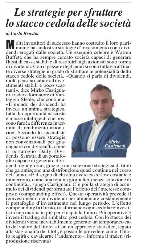 Vantaggio Sleale - Investimenti Consapevoli